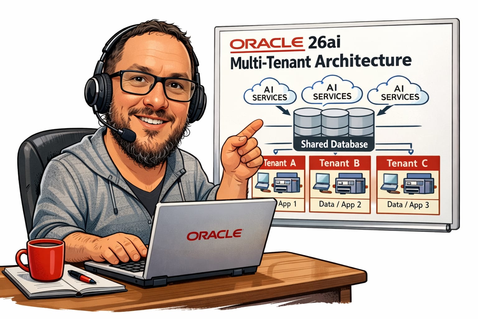 CDBs e PDBs: O Coração da Arquitetura Multitenant